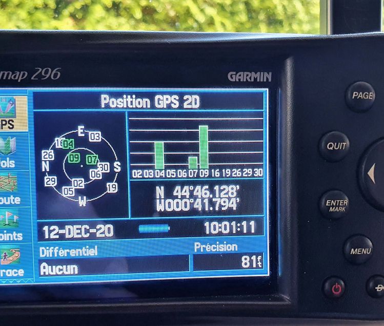 GPS GARMIN GPSMAP 296