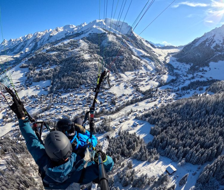 VOL PARAPENTE LA CLUSAZ