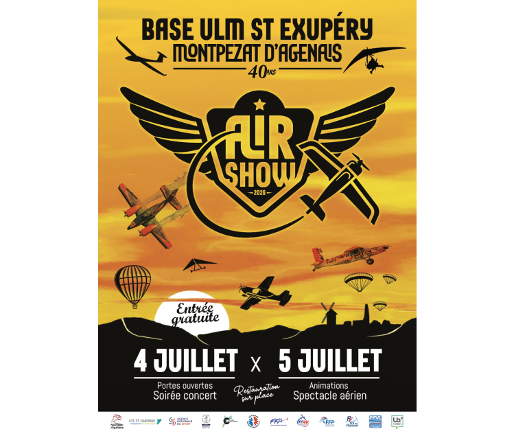 40 ANS BASE ULM SAINT-EX 